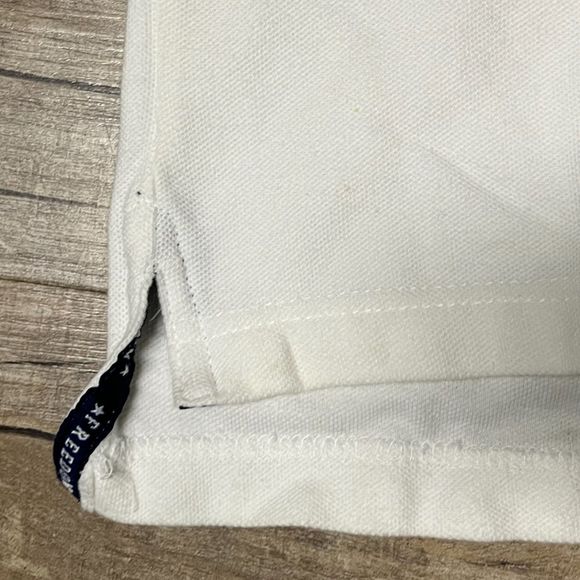 Rock Point Freedom Polo Shirt Mens Large White Short Sleeve Nelson Energy - Picture 4 of 11